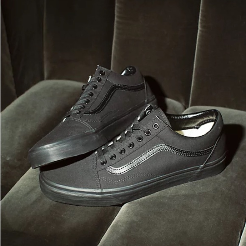 Vans Black old skool wide Women's Sneakers size 7.5